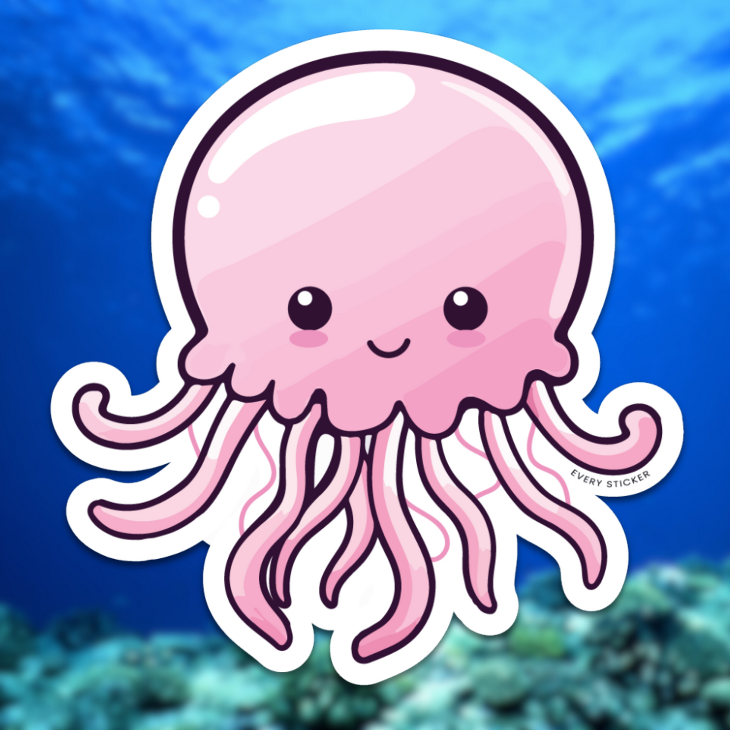 Jelly Fish Sticker