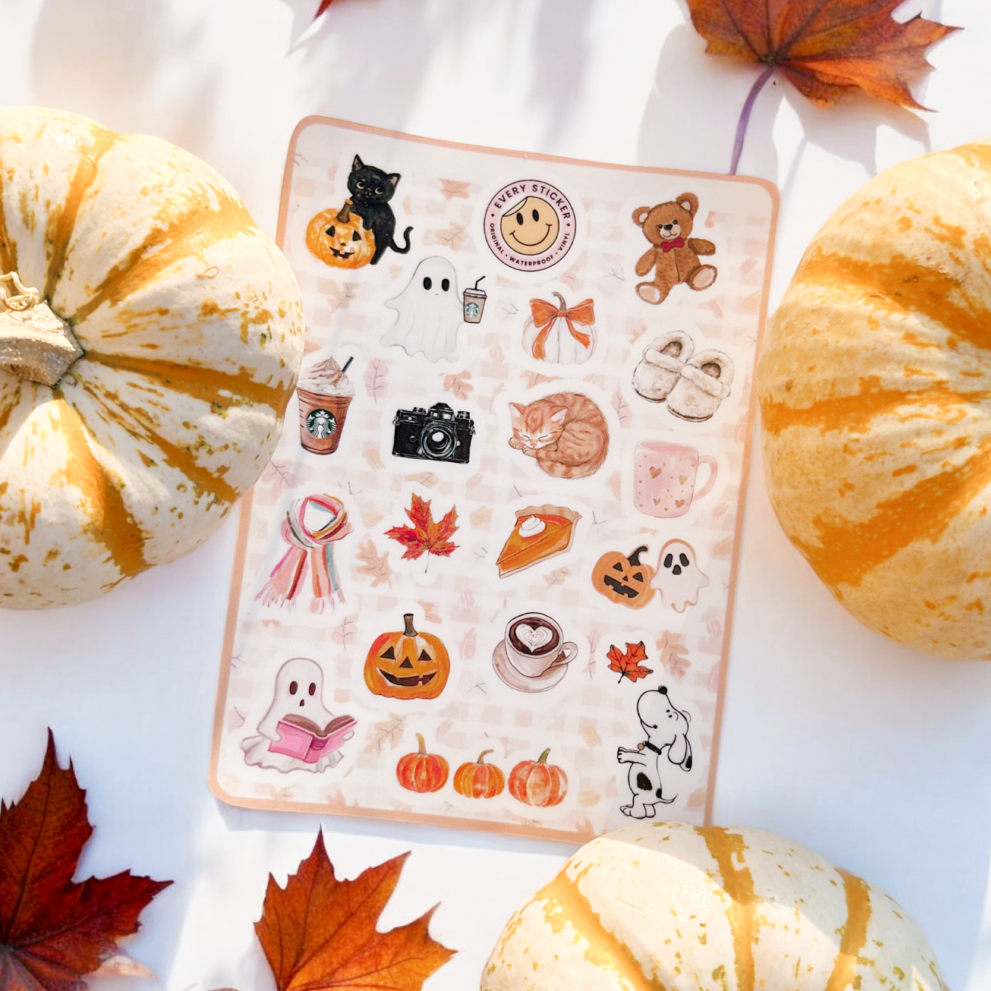 Fall Mini Sticker Sheet - 18 pc